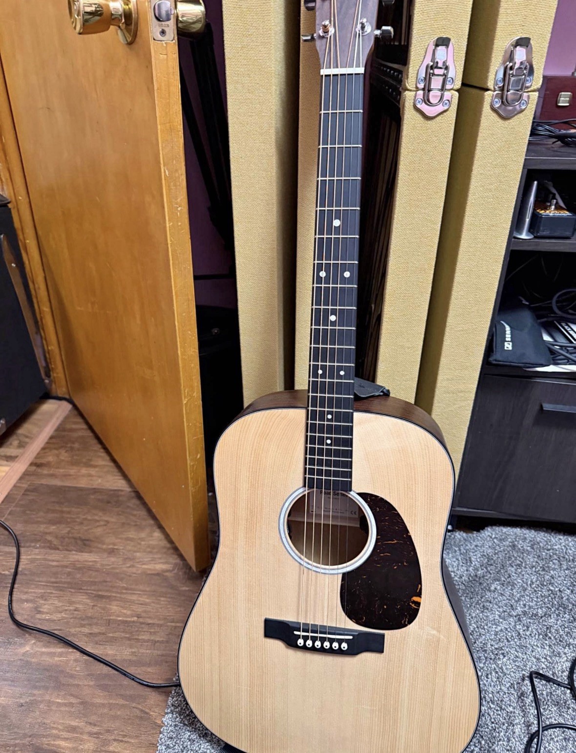 Martin Road Series Dreadnought Acoustic Guitar 6-String Spruce Natural RH
