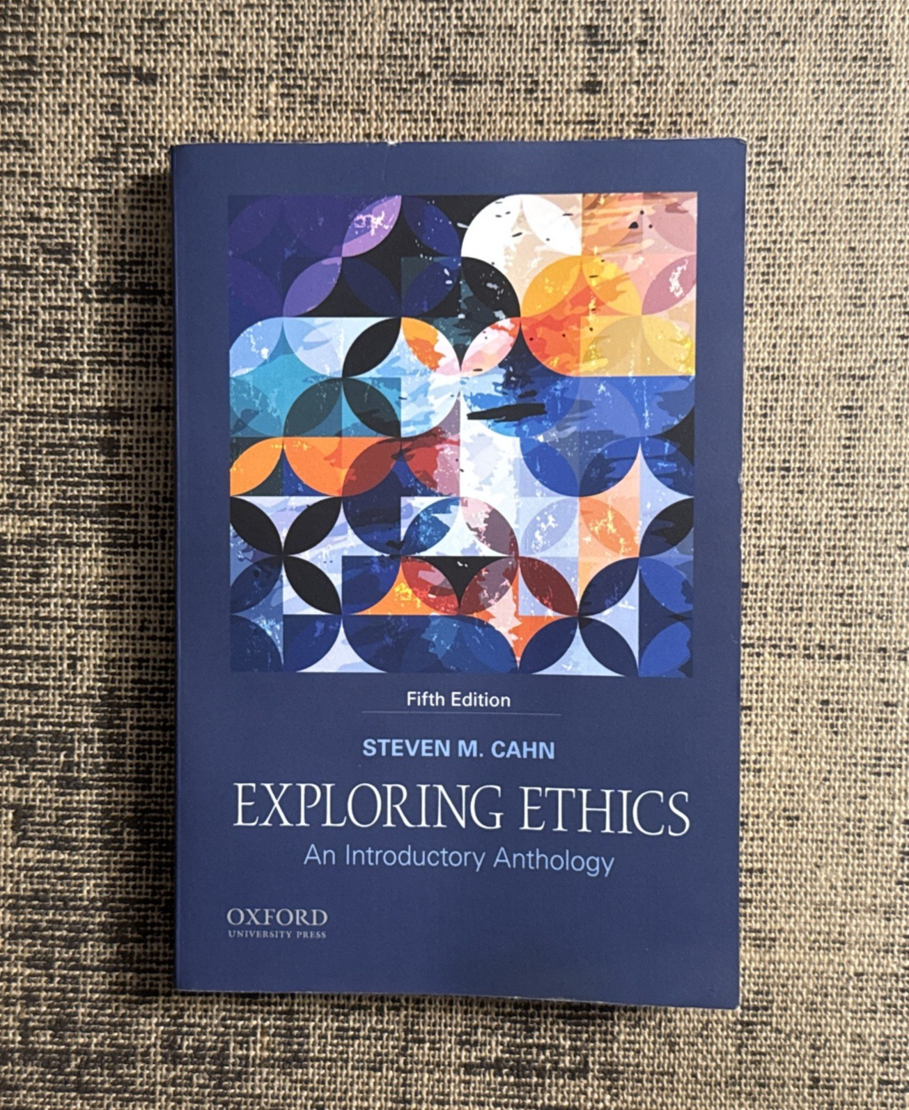 Exploring Ethics: An Introductory Anthology 5th Ed. by S. Cahn  *VERY GOOD*