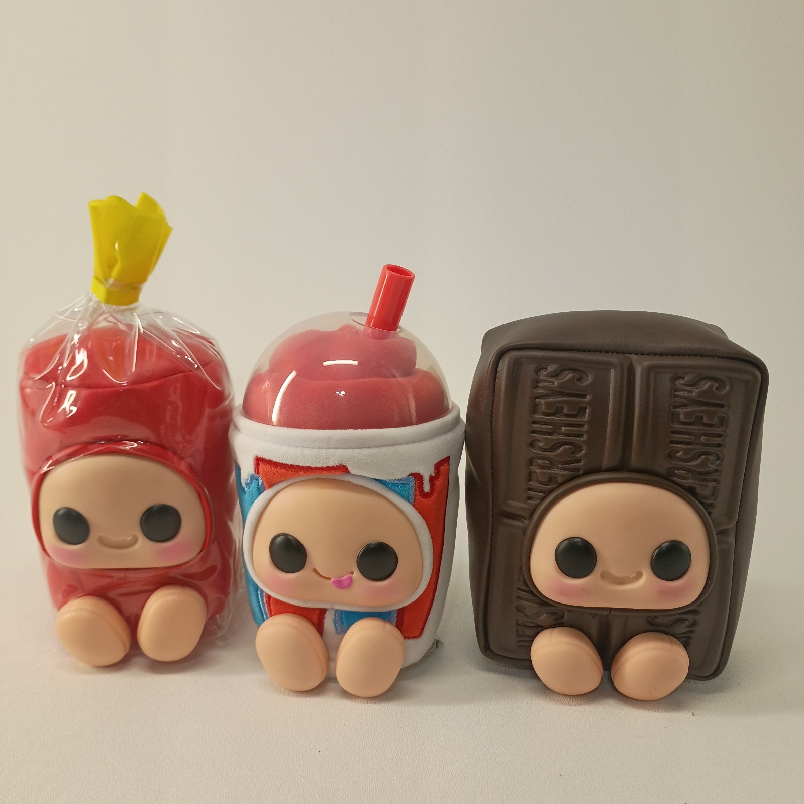  HYOJO Lot Of 3 Jolly Rancher, Hershey\'s And Icee Toy