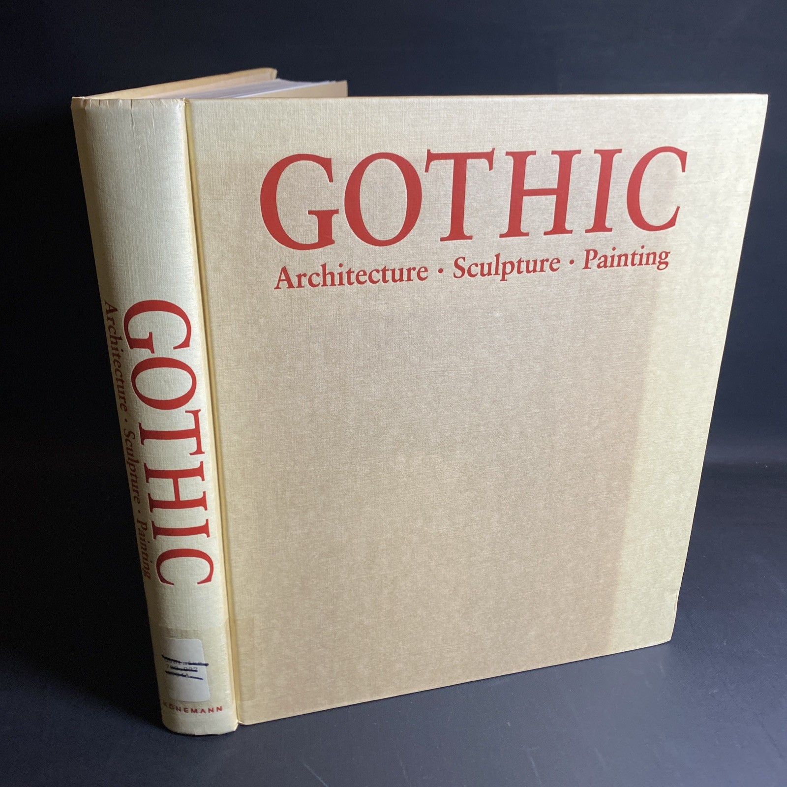 Gothic Architecture Sculpture Painting, Hardcover - Konemann  / VAN
