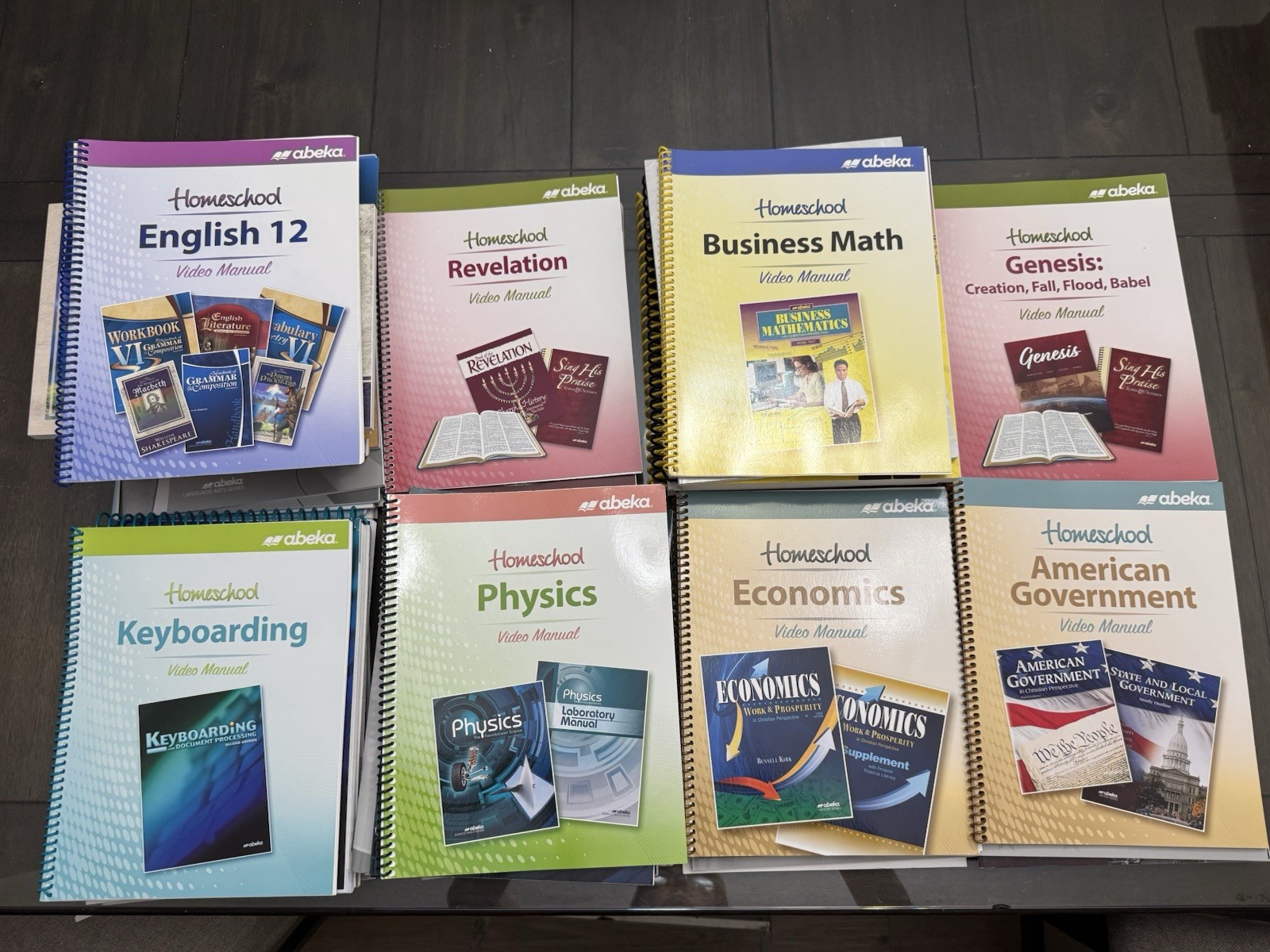New Abeka 12th Grade Lot 53 Curriculum  Current  Editions