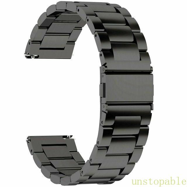 18/20/22mm Metal Watch Band Strap Replacement Stainless Steel Wrist Bracelet