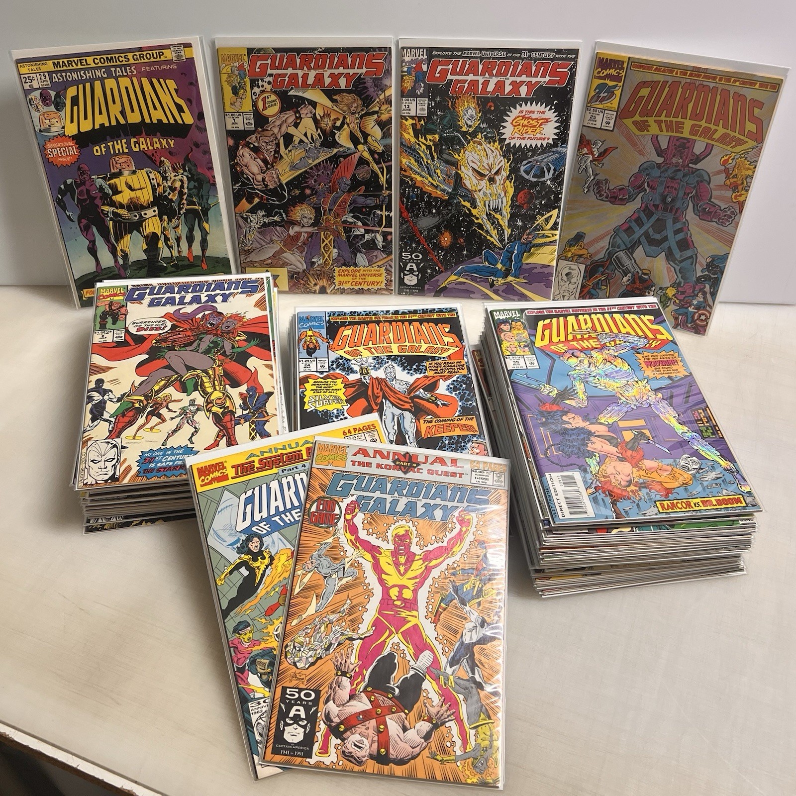 Guardians Of The Galaxy Comic Lot 1-62 Full Run Set + Annual Instant Collection Guardians Of The Galaxy Comic Lot 1-62 Full Run Set + Annual Instant Collection