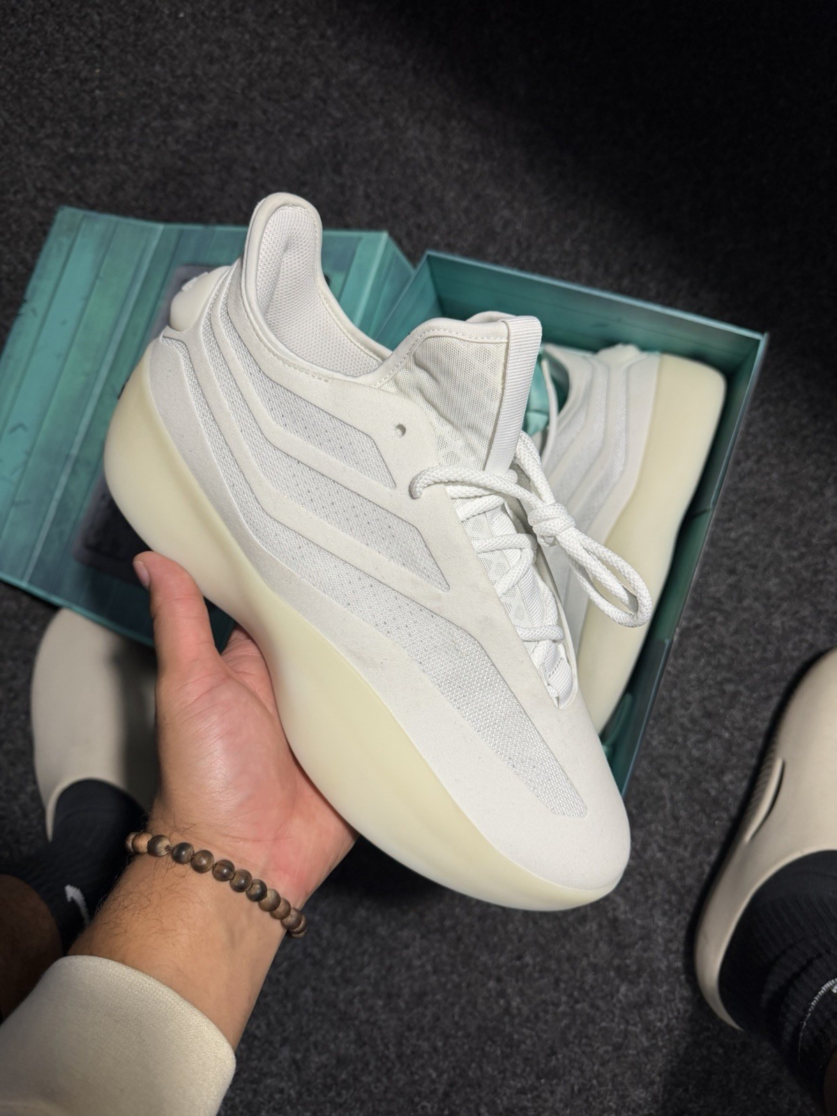 NEW RARE Adidas athletics II Basketball Shoes Fear Of God White Men’s Size 13