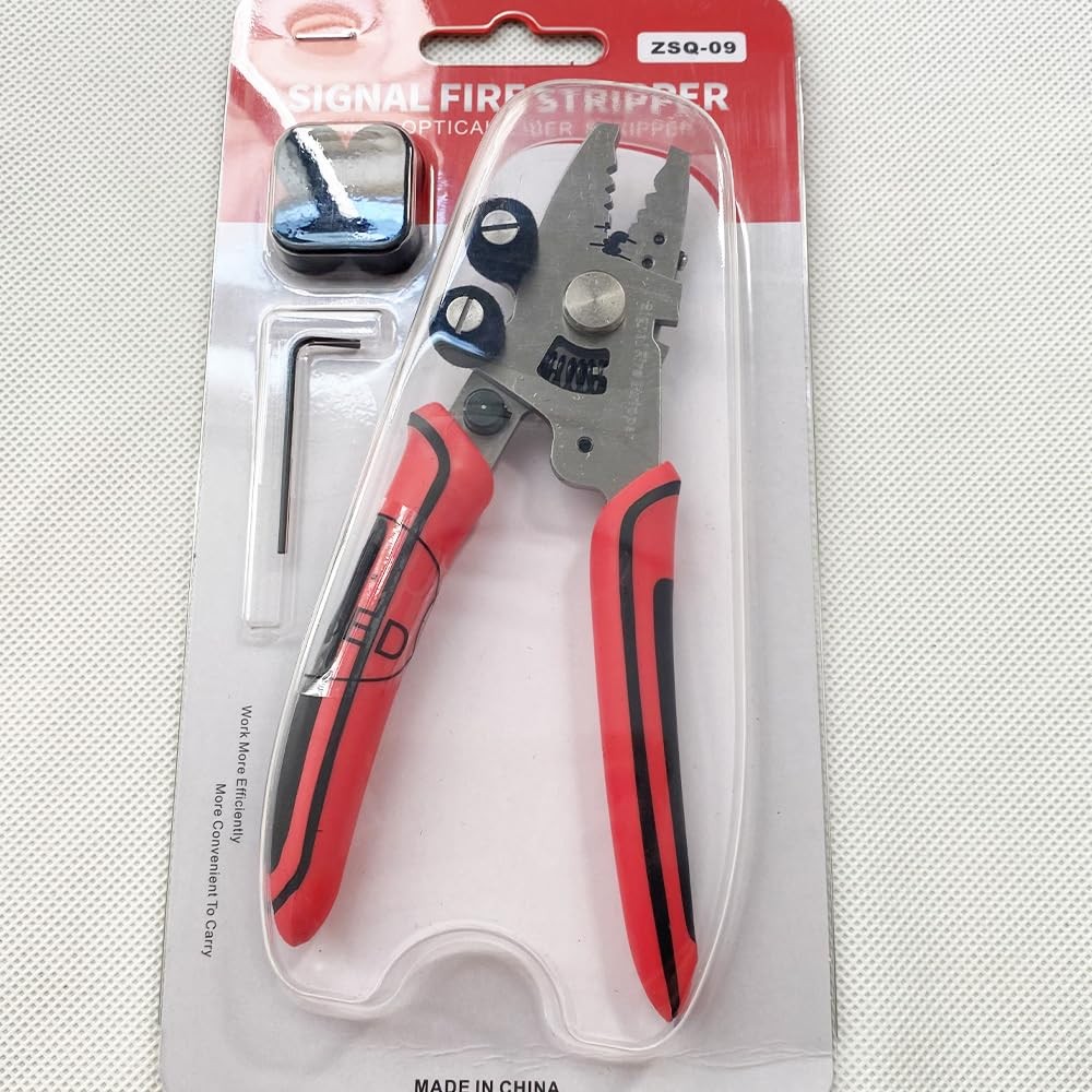 New 9-in-1 fiber stripping machine fiber Miller cutting pliers ZSQ-09 1PCS New 9-in-1 fiber stripping machine fiber Miller cutting pliers ZSQ-09 1PCS