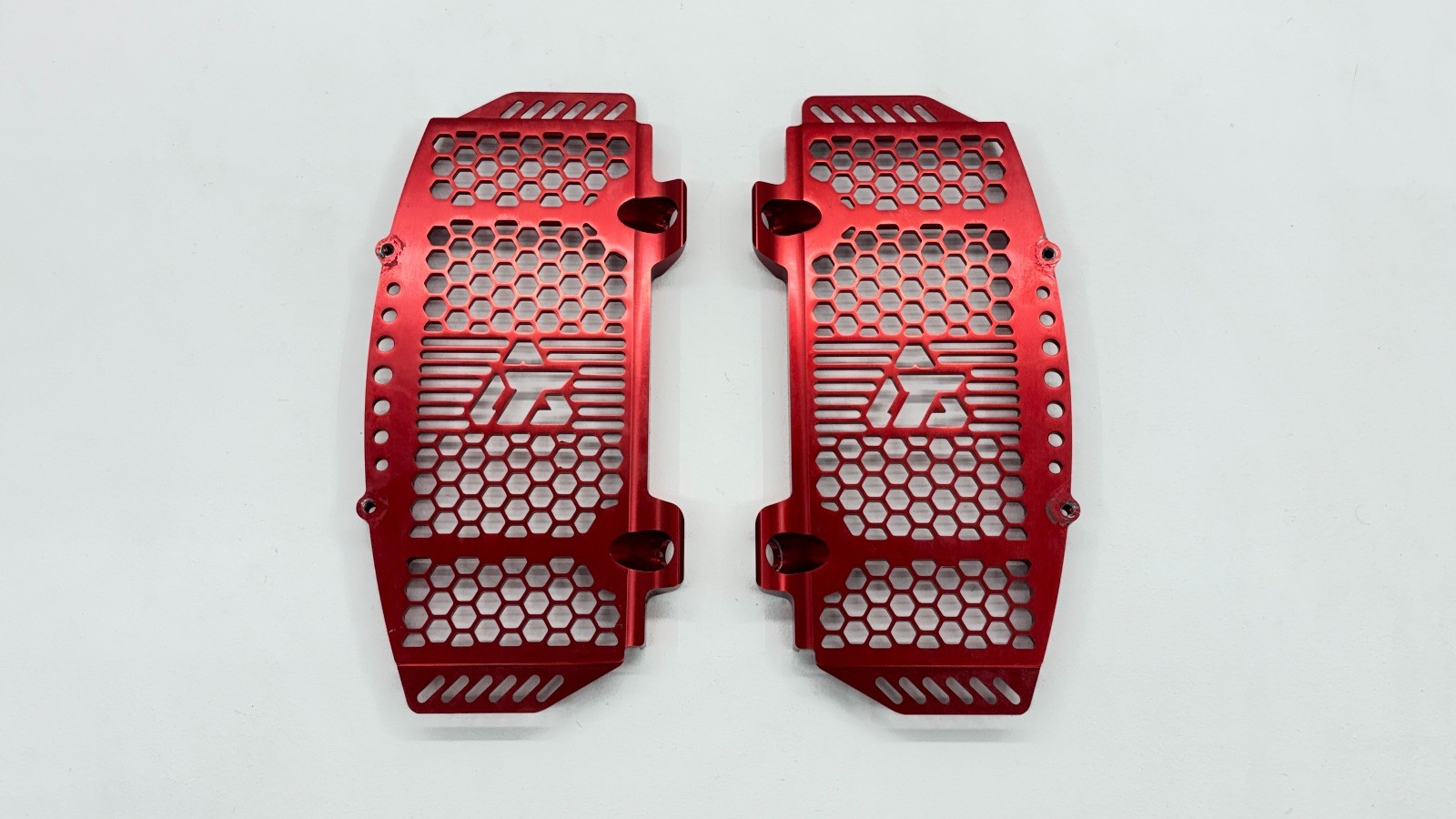 2022 GasGas MC450F Tusk Billet Radiator Guards Red Assembly Dirt Bike MC 450F 
