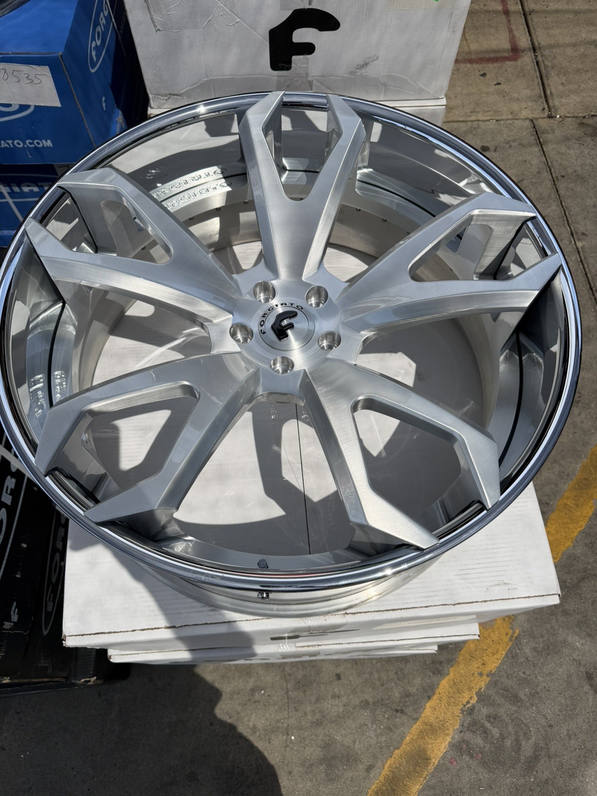 24x9-10 Forgiato F2.19 ECL 5x115 Charger/Challenger HC Fitment 4 Wheels Only