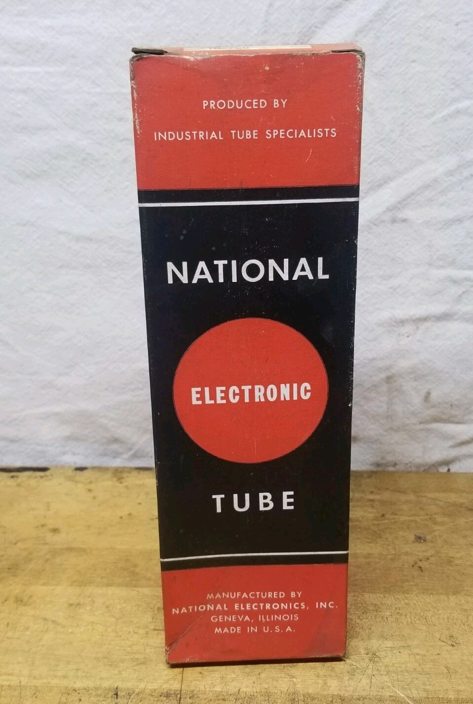 Vintage National Electronics Industrial Tube NL-760 NOS