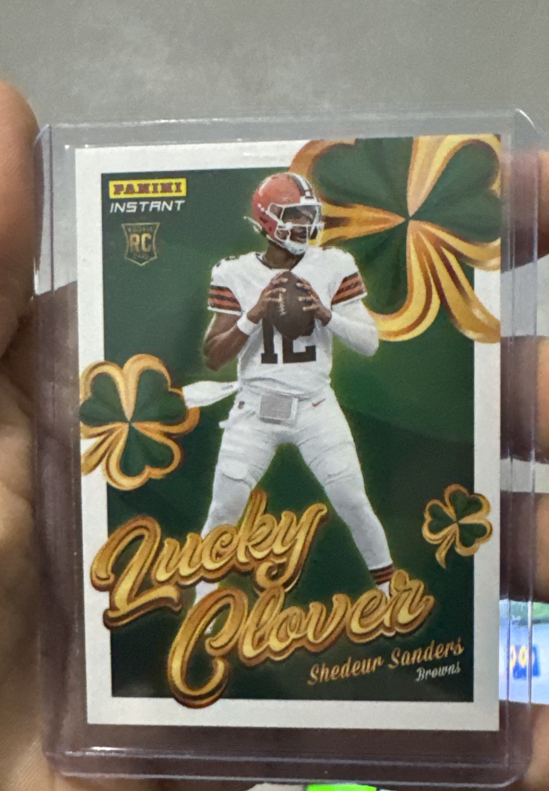 2025 Panini Instant - Lucky Clover Shedeur Sanders #20 (RC)