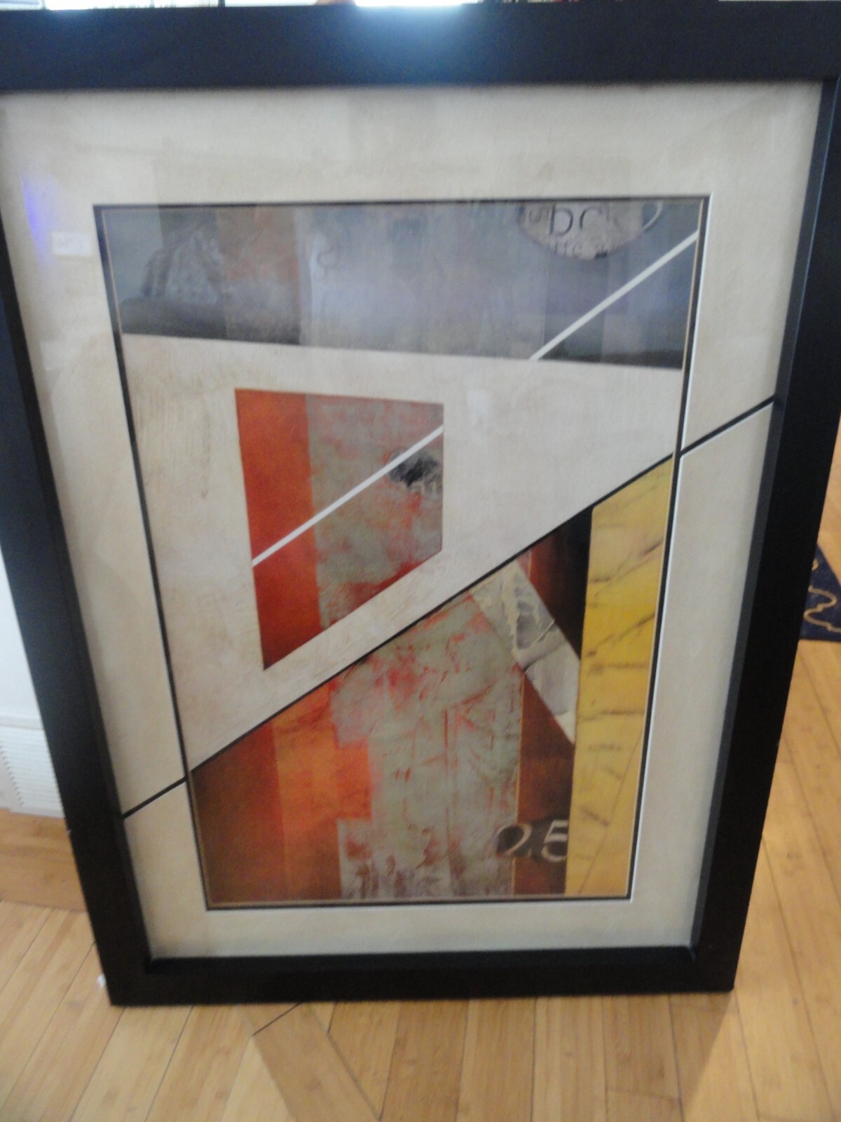 NEW CENTURY ITALIAN GEOMETRIC MODERN ABSTRACT OFFICE HOME BUSINESS ART 47.5\