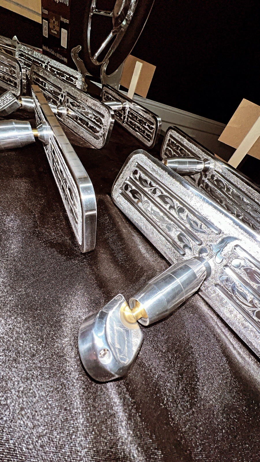 hand engraved ( REAR VIEW MIRROR ) Universal hand engraved ( REAR VIEW MIRROR ) Universal