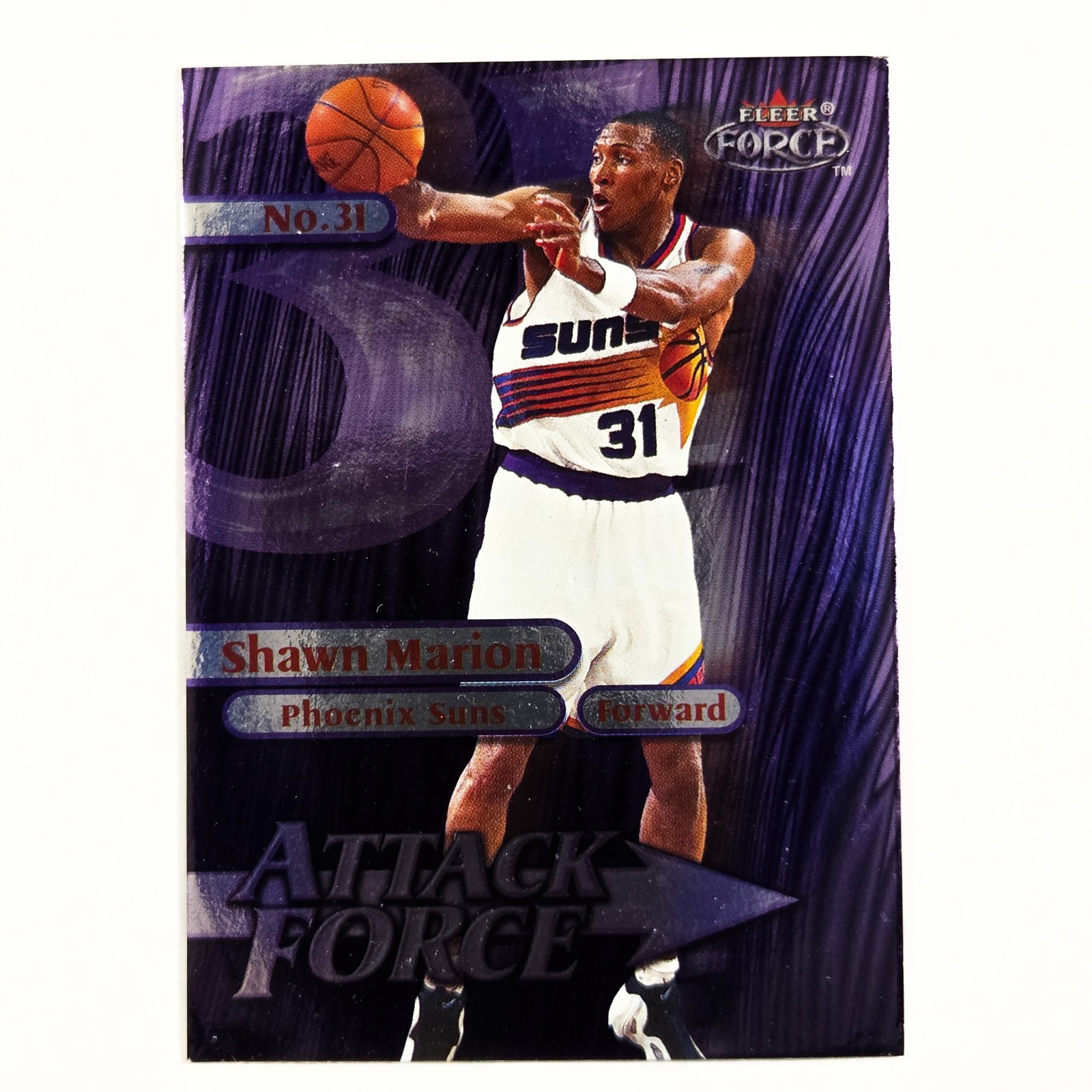 1999-00 Fleer Force - Attack Force Shawn Marion #11A (RC) 1999-00 Fleer Force - Attack Force Shawn Marion #11A (RC)