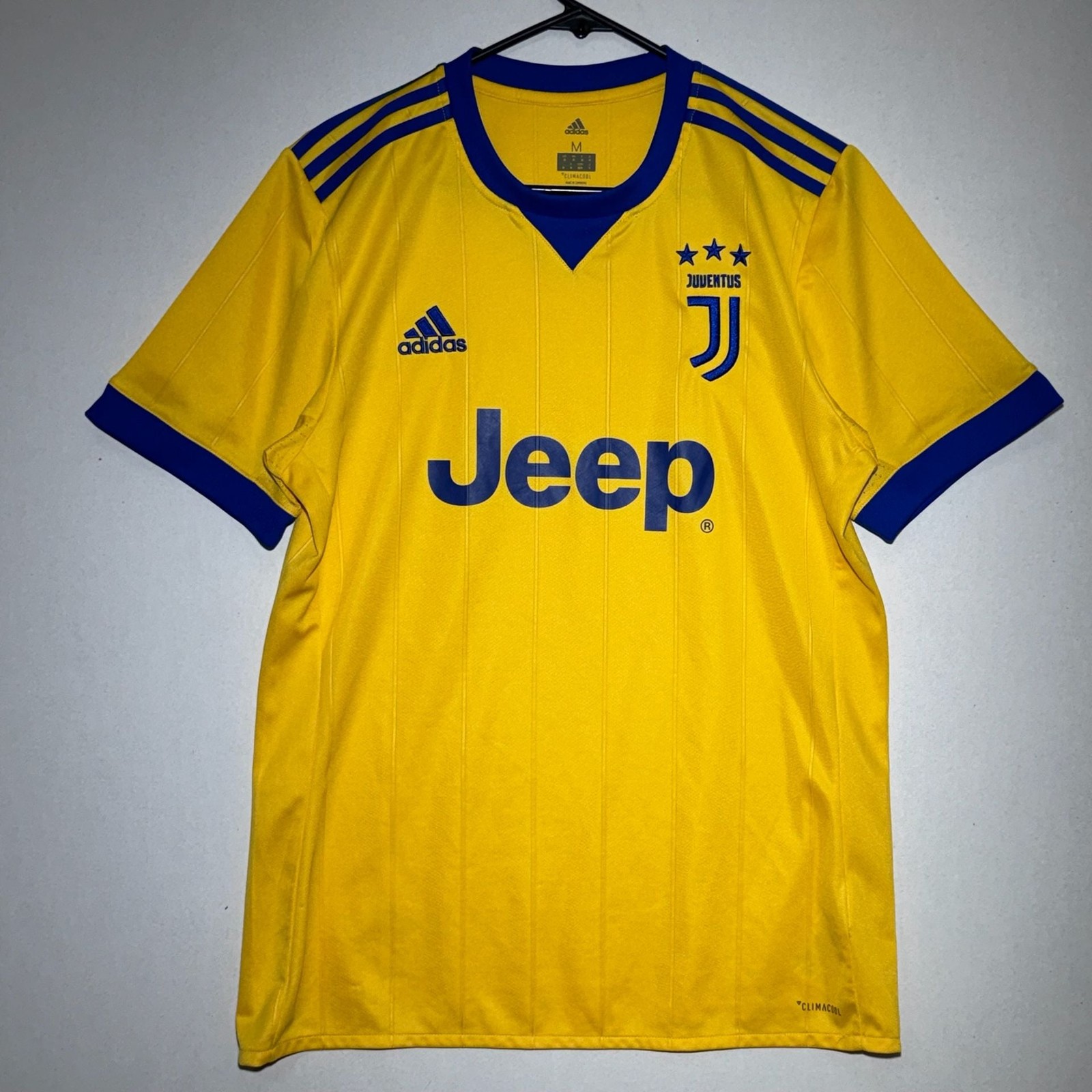 Juventus 2017 2018 Away Football Shirt Soccer Jersey Adidas BQ4530 Sz M Juventus 2017 2018 Away Football Shirt Soccer Jersey Adidas BQ4530 Sz M