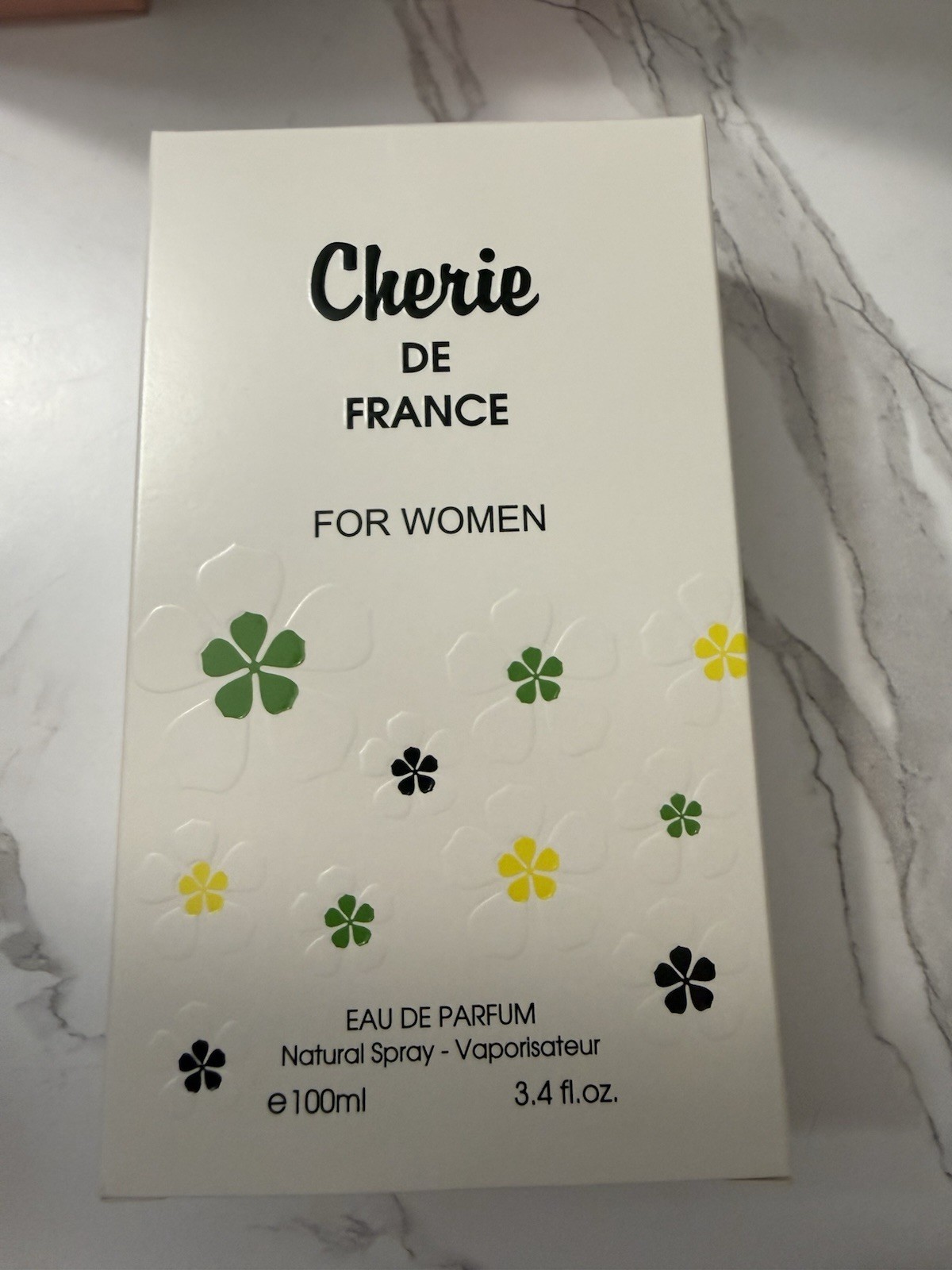 Cherie de France Eau de Parfum Spray 100ml 3.4 fl oz Women
