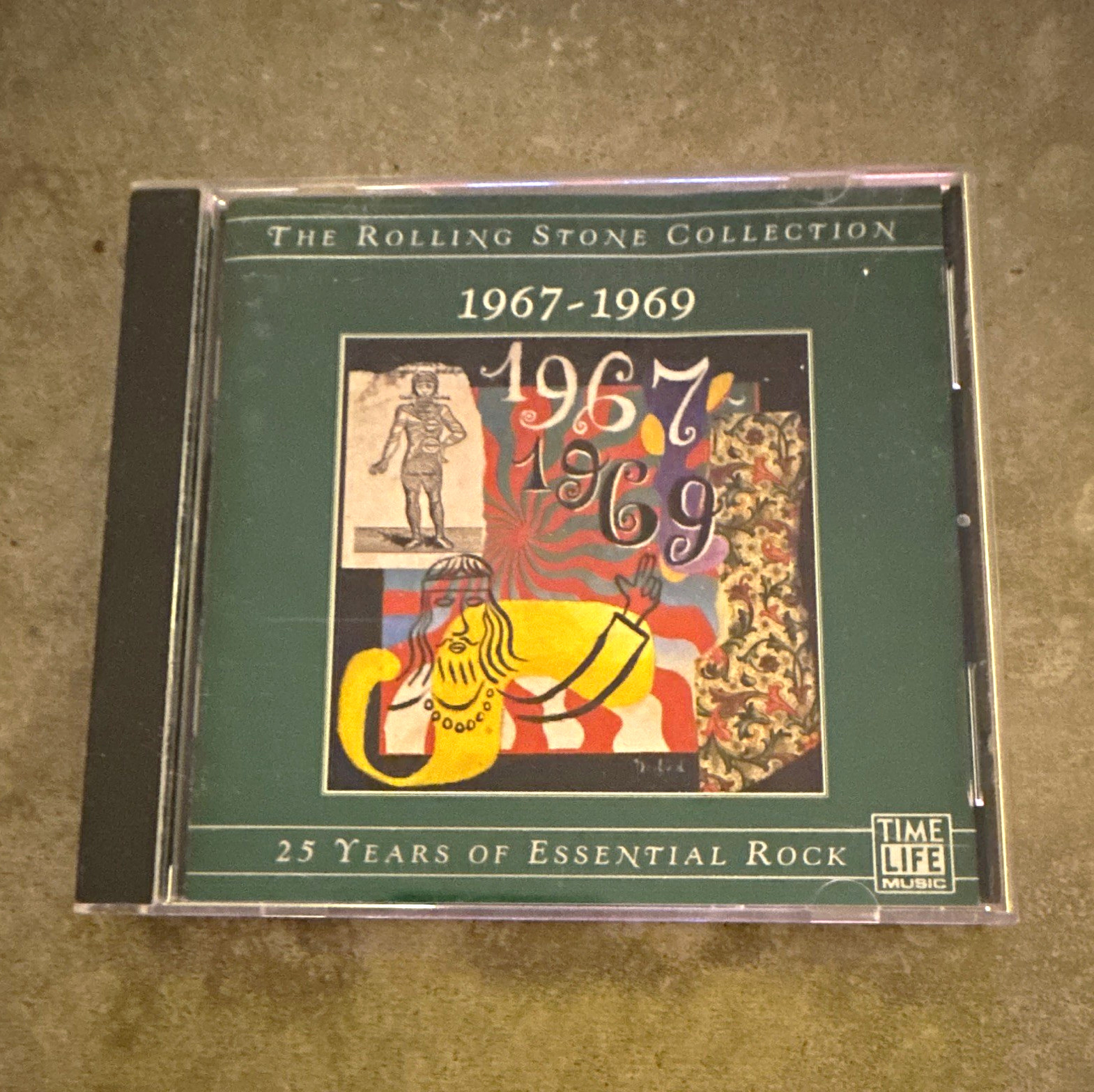 Time Life Music The Rolling Stone Collection 1967-1969 Compilation CD Rock