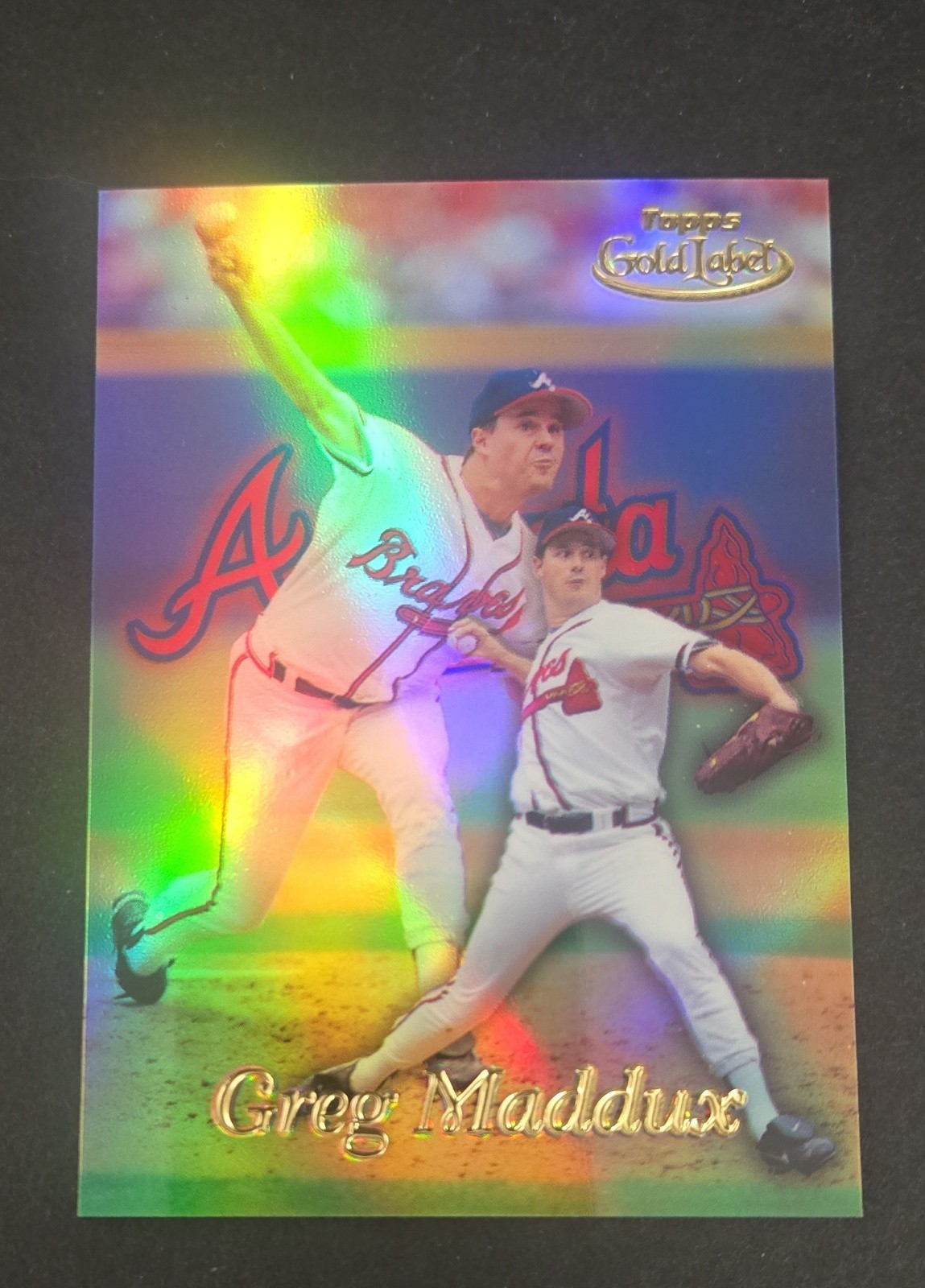 1999 Topps Gold Label - Greg Maddux #72 Class 3 1999 Topps Gold Label - Greg Maddux #72 Class 3