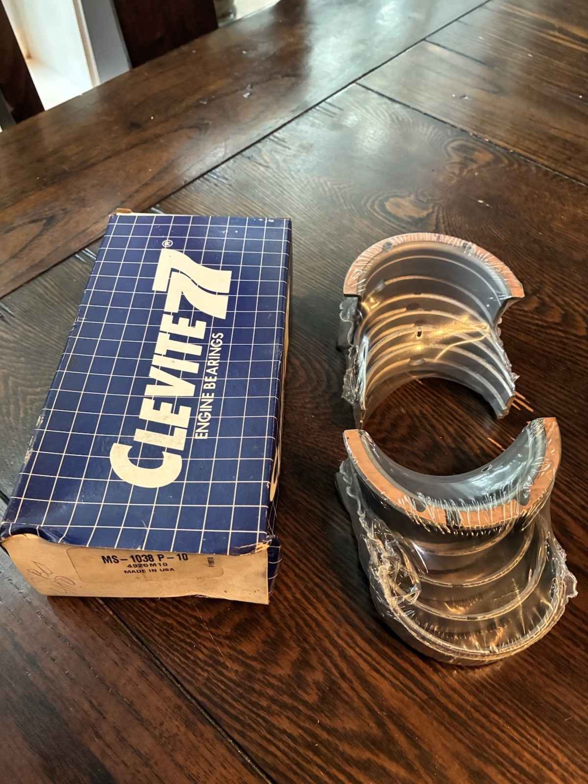Clevite 77 Clevite MS-1038P Engine Crankshaft Main Bearing Set New Old Stock Clevite 77 Clevite MS-1038P Engine Crankshaft Main Bearing Set New Old Stock