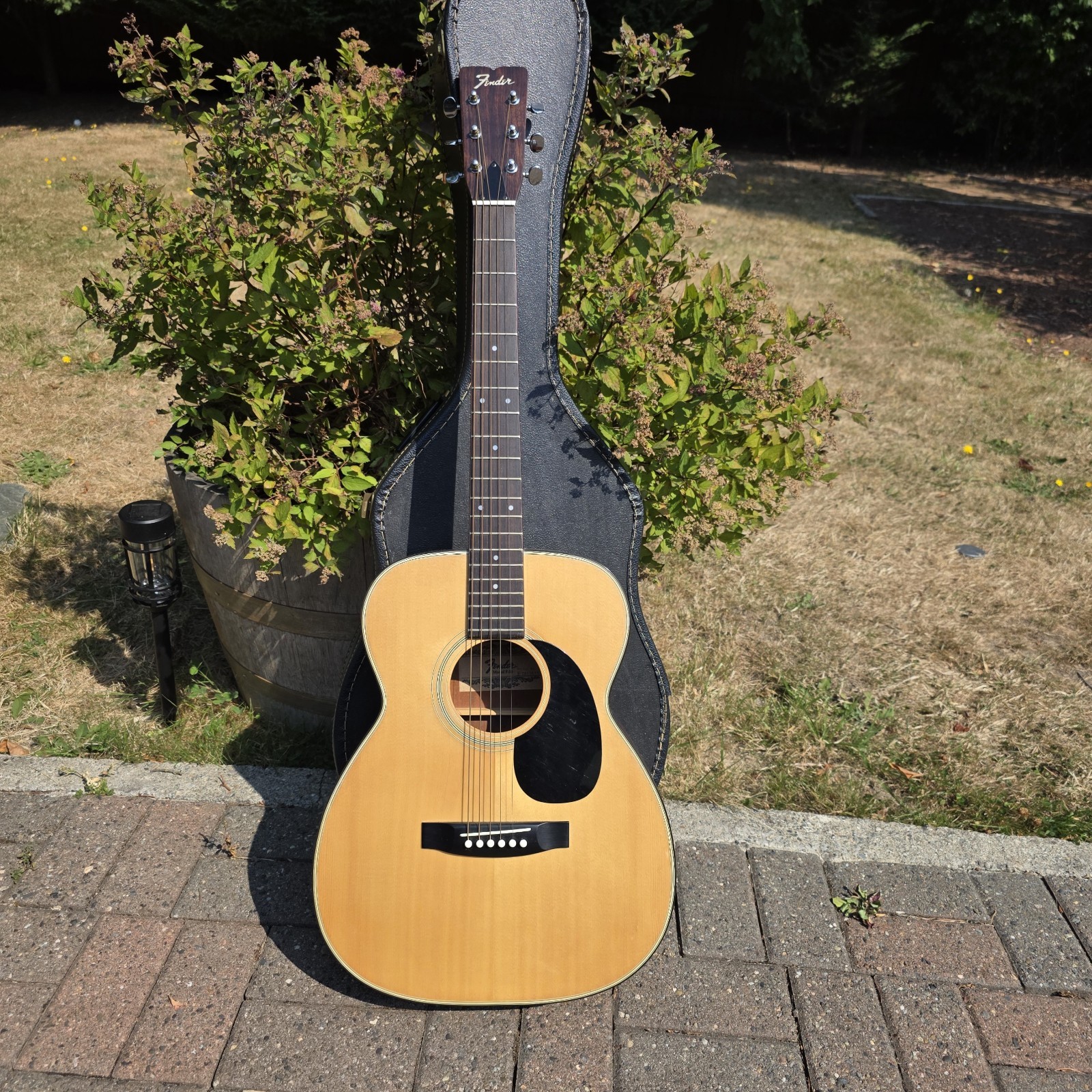1978 Fender F-25 Vintage Acoustic Guitar Made in Japan MIJ w/ Hard Case