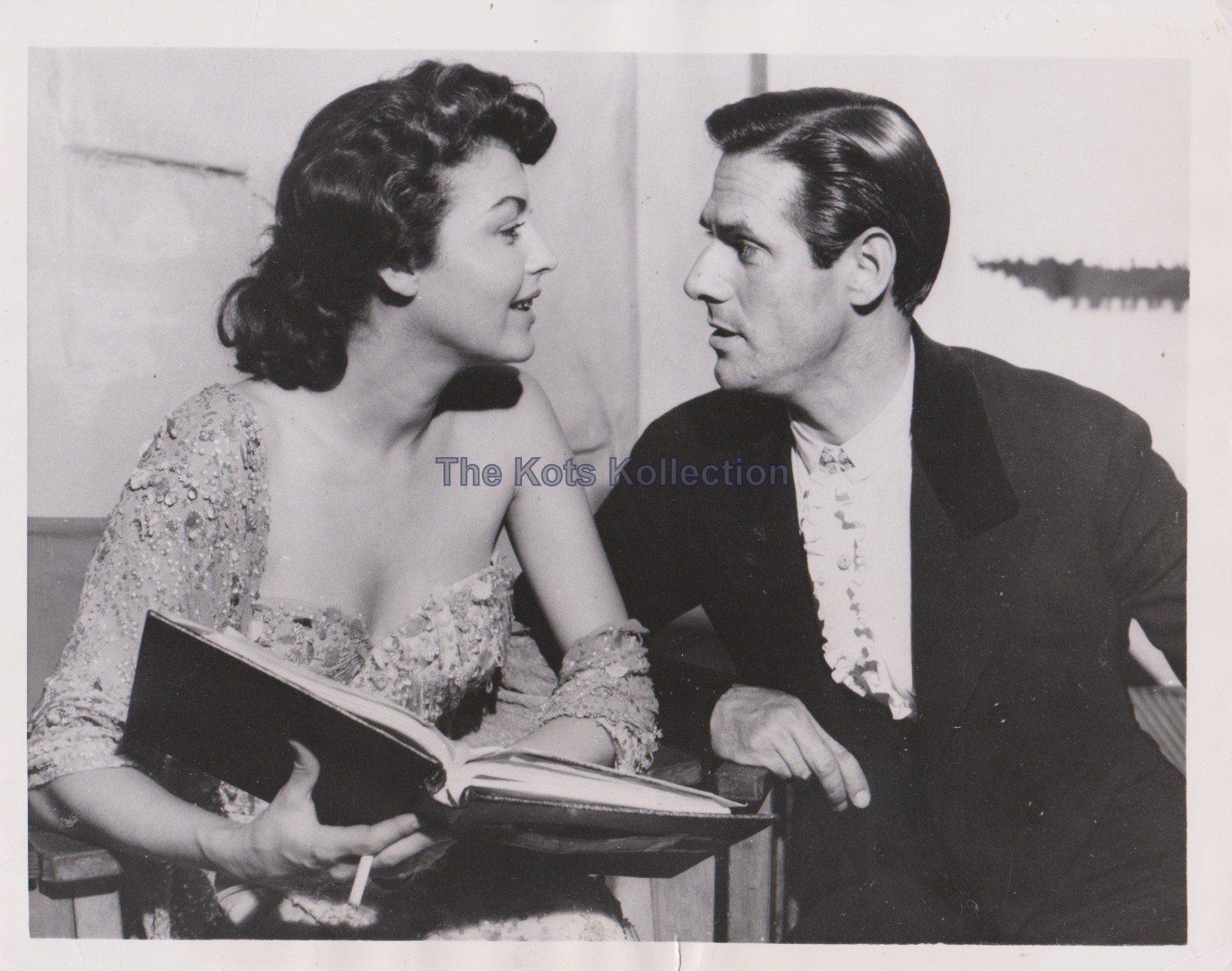 AVA GARDNER & MARIO CABRE-Spanish Bullfighter/Matador-MGM Candid Photo-1950