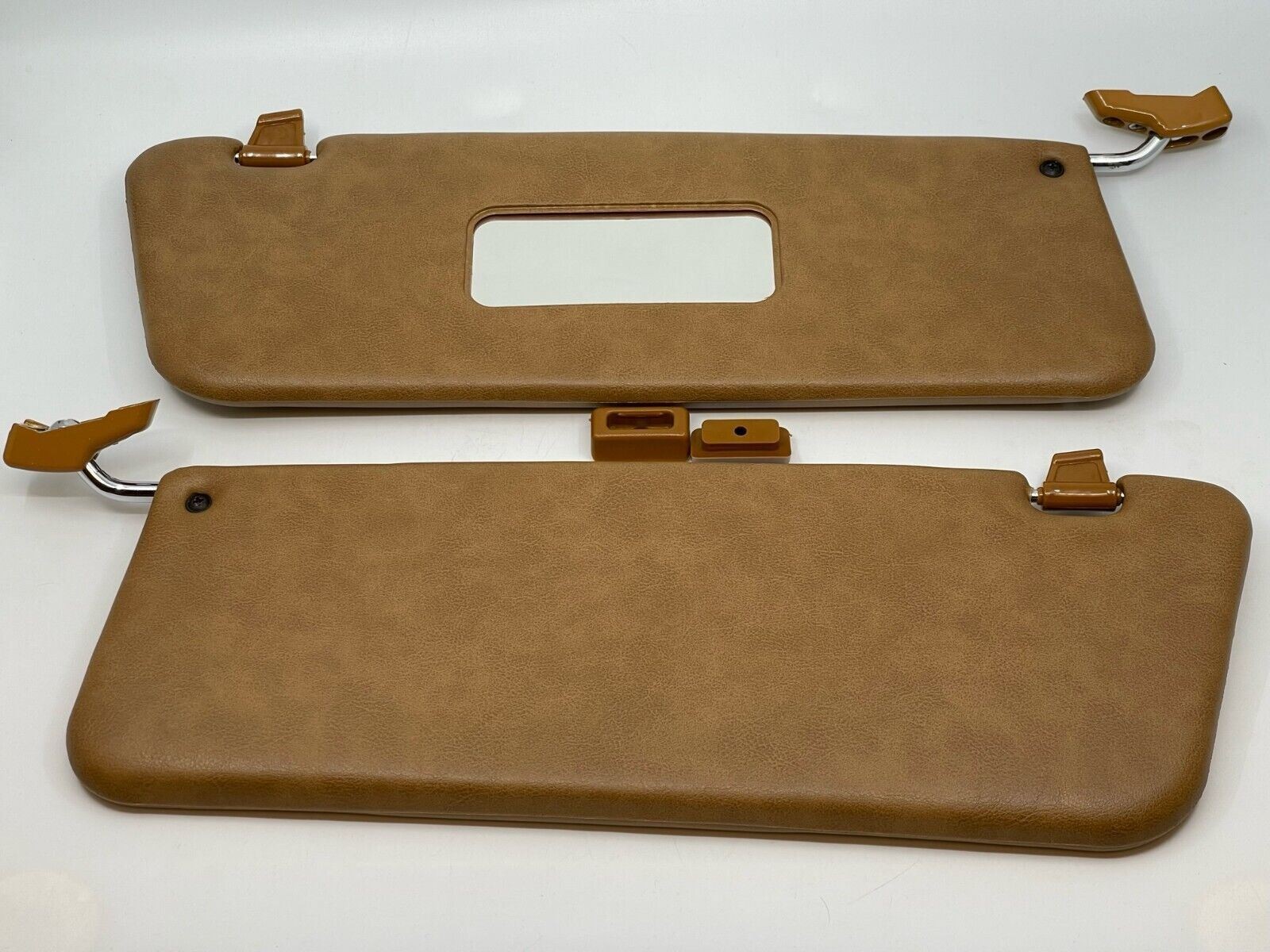 Sunvisor with Metal Bracket Clips Set For Mercedes R107 SL 1971-1989 Palomino