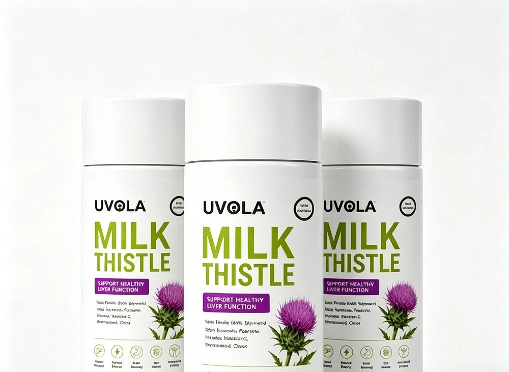3 bottles Uvola Milk Thistle Supplement 80% Silymarin Liver Support total 90 cap 3 bottles Uvola Milk Thistle Supplement 80% Silymarin Liver Support total 90 cap