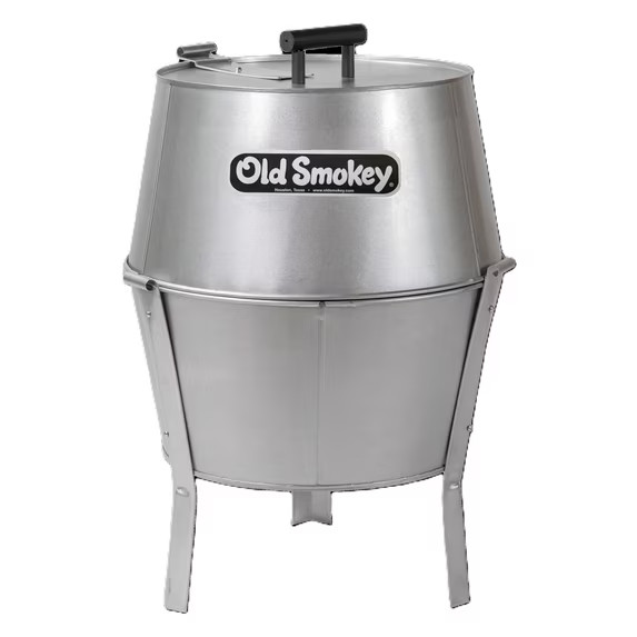 Old Smokey 18 Inch Charcoal Grill Portable Round BBQ Kettle Smoker Made in US