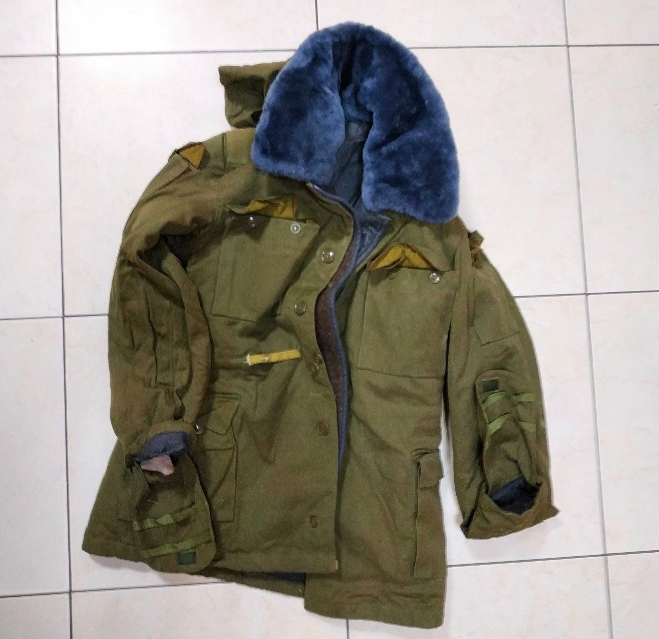 Soviet russian officer winter field suit afganka Afganistan war size 46-4 new