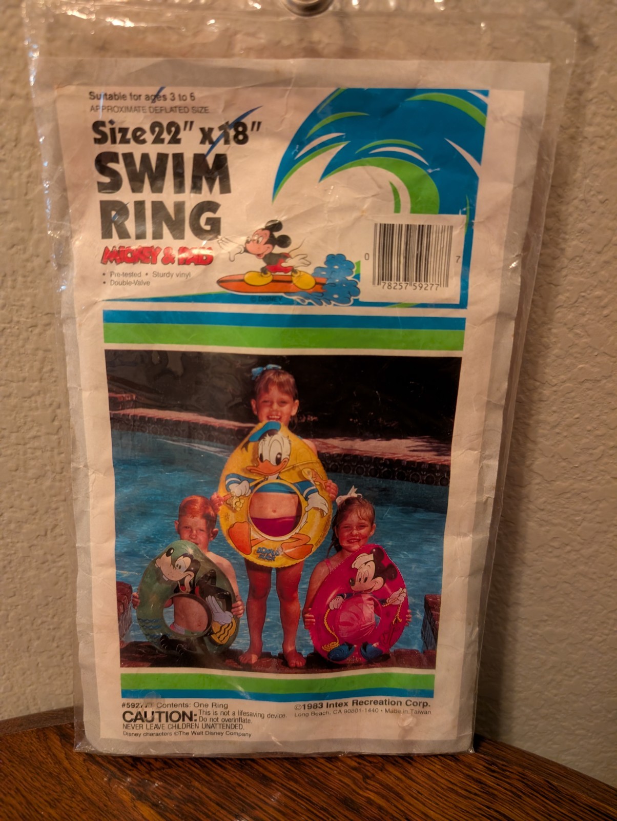 Vintage 1983 Disney Intex Pool Float Mickey & Pals 18\ Vintage 1983 Disney Intex Pool Float Mickey & Pals 18\