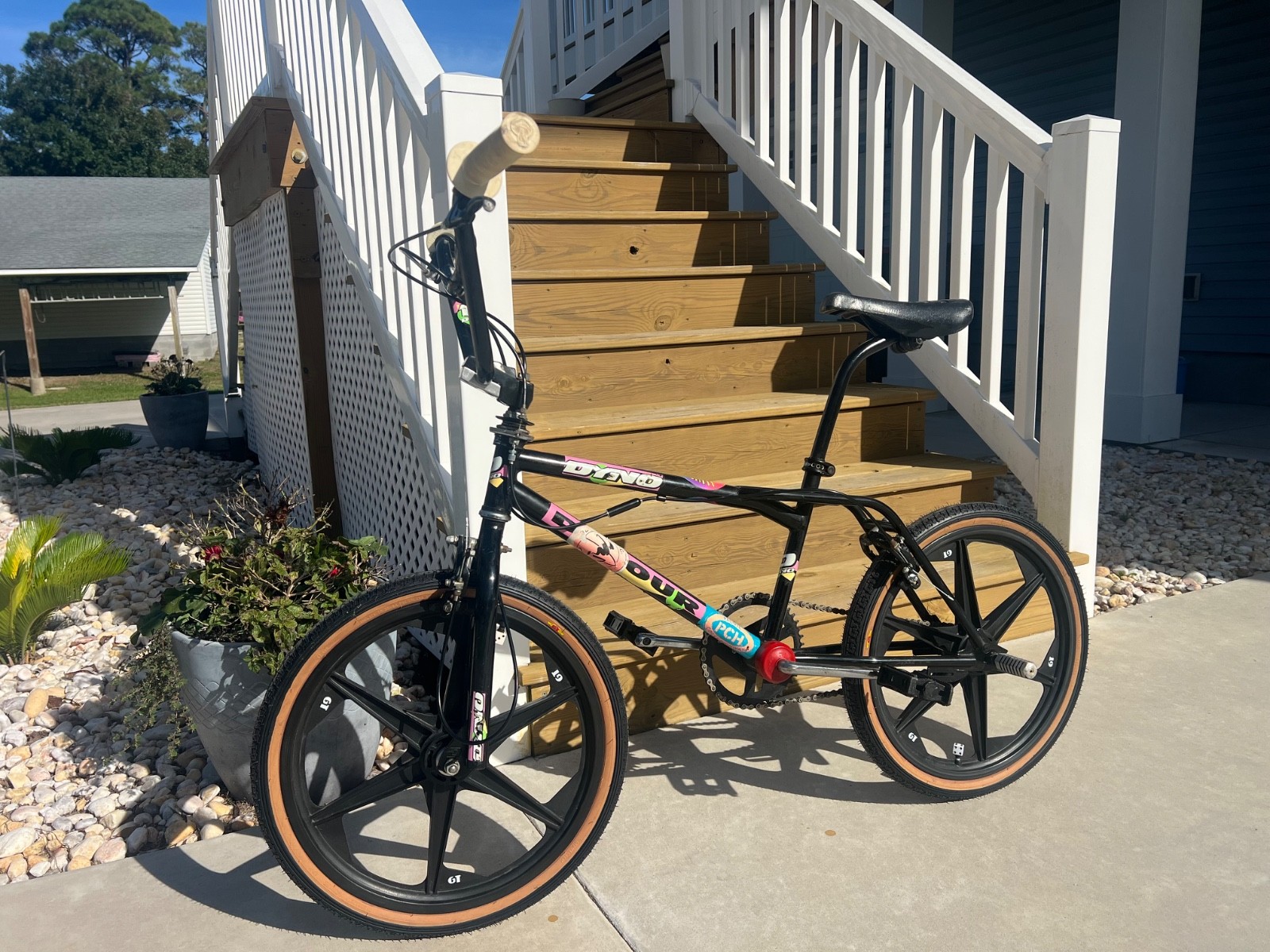 1990 Dyno Detour black BMX Freestyle vintage survivor 1990 Dyno Detour black BMX Freestyle vintage survivor