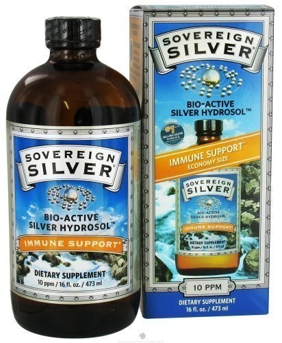 Sovereign Silver Bio-Active Silver Hydrosol 16 oz Immune Support