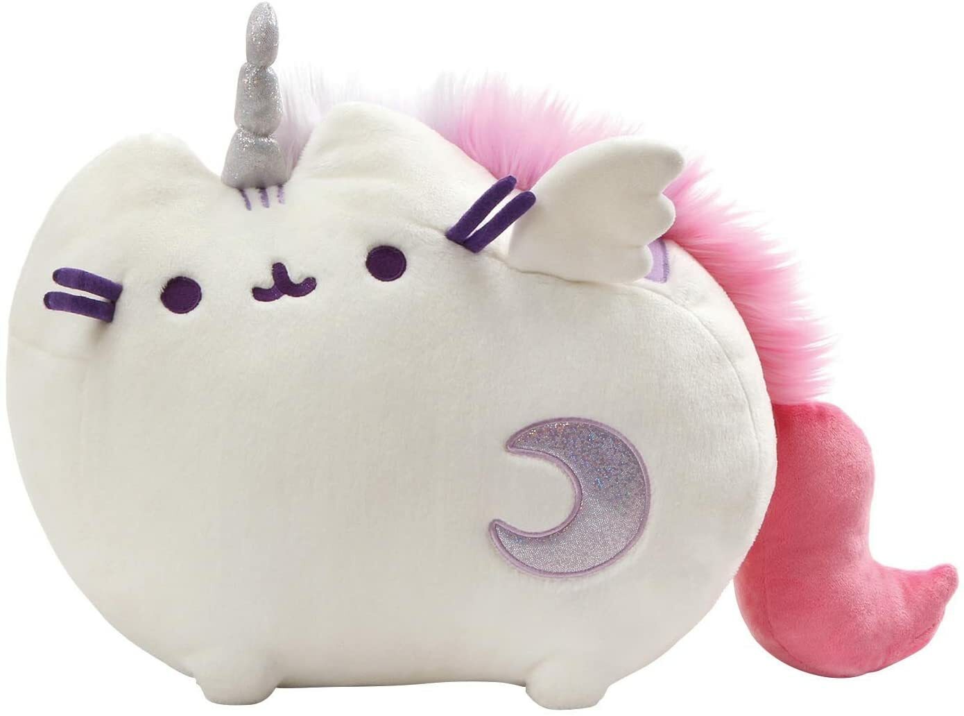 GUND Pusheen Super Pusheenicorn Unicorn Sound Lights Plush Stuffed Animal White