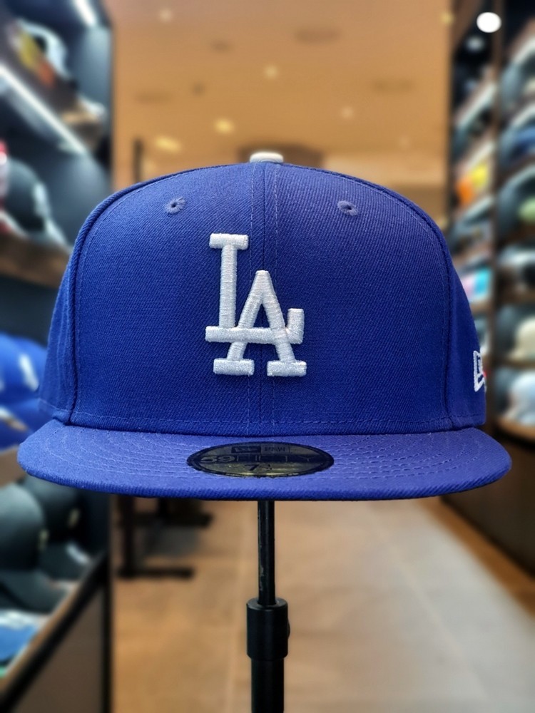 New Era 59FIFTY MLB Authentic LA Dodgers Game Cap Blue 70331962