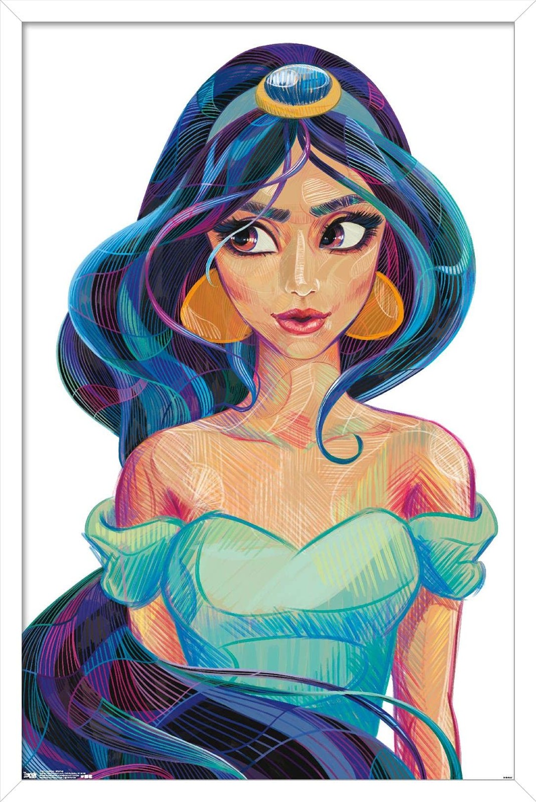 Trends International Disney Princess Jasmine Wall Poster 22.375