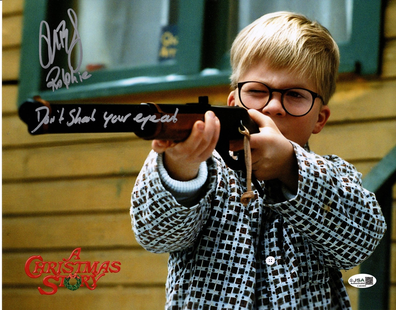 Peter Billingsley Ralphie Autographed A Christmas Story 11x14 Photo w/ \ Peter Billingsley Ralphie Autographed A Christmas Story 11x14 Photo w/ \