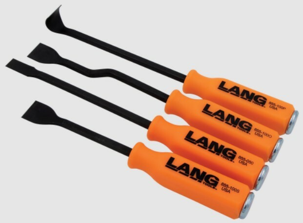 Lang Tools 855-4ST Gasket Scraper Set 4 Piece Lifetime Warranty  Made