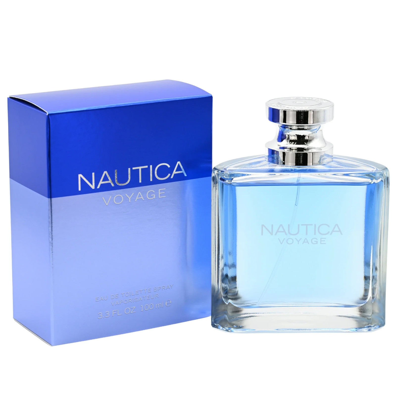 NAUTICA VOYAGE 3.3 / 3.4 oz EDT Cologne Spray for Men New in Box NAUTICA VOYAGE 3.3 / 3.4 oz EDT Cologne Spray for Men New in Box