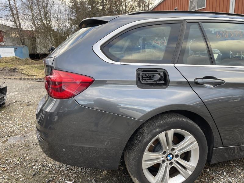 2014-2018 BMW 328i RIGHT QUARTER PANEL GRAY PC:B39 100K 51959