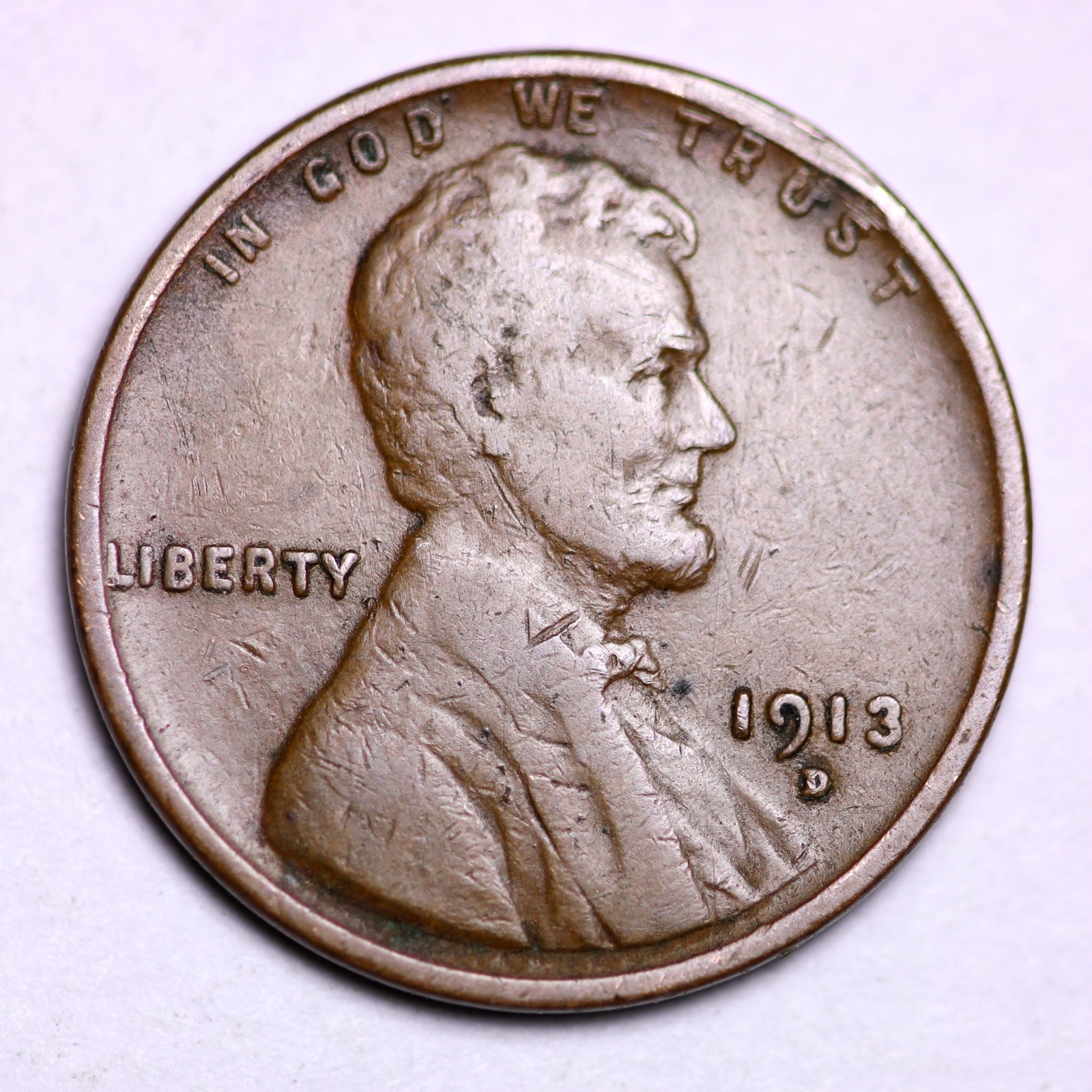 1913-D Lincoln Wheat Cent Penny LOWEST PRICES ON THE BAY NICE 1913-D Lincoln Wheat Cent Penny LOWEST PRICES ON THE BAY NICE