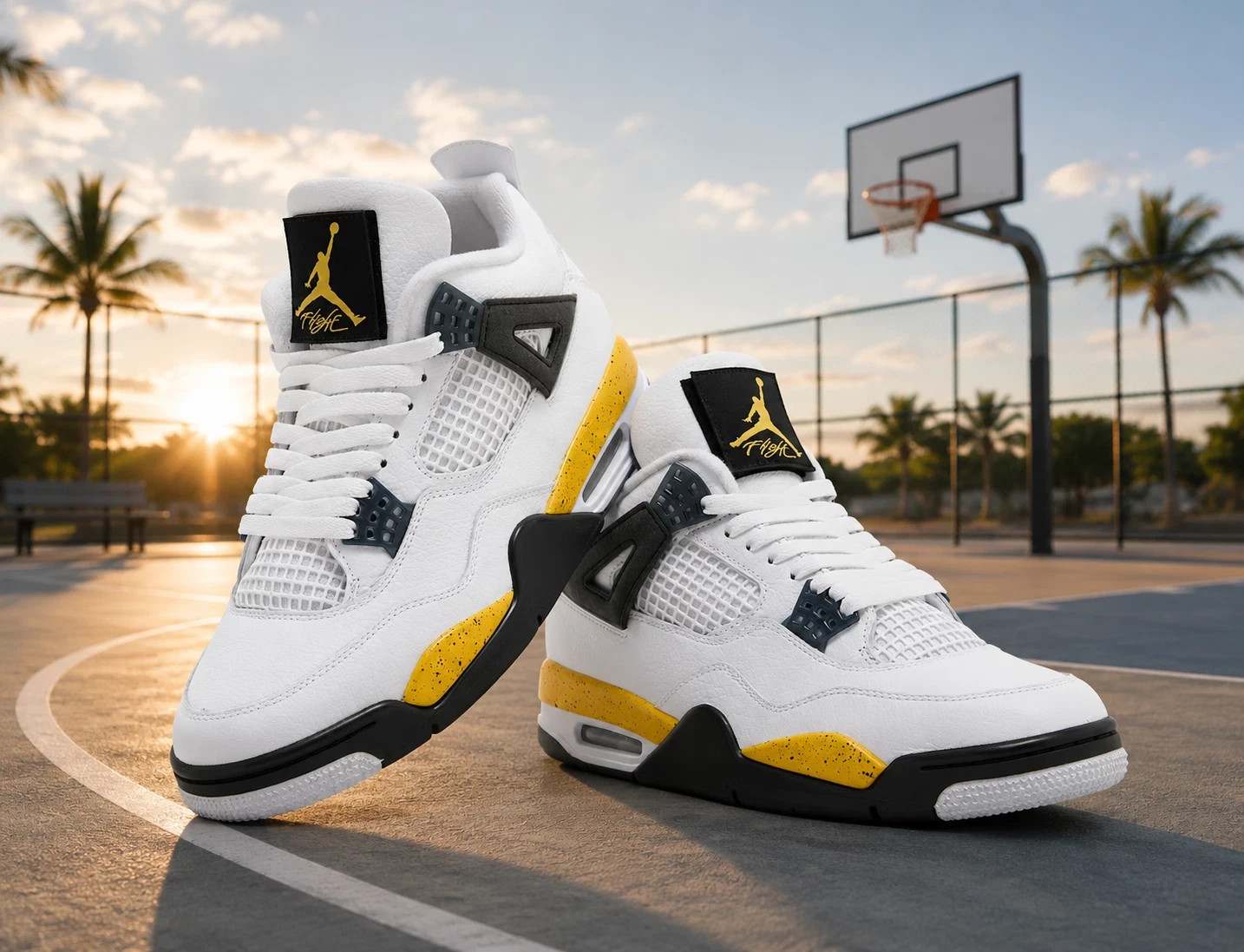 Jordan 4 Retro Rare Air Tour Yellow 2026 Men's IO2463-102 Size US 7-12