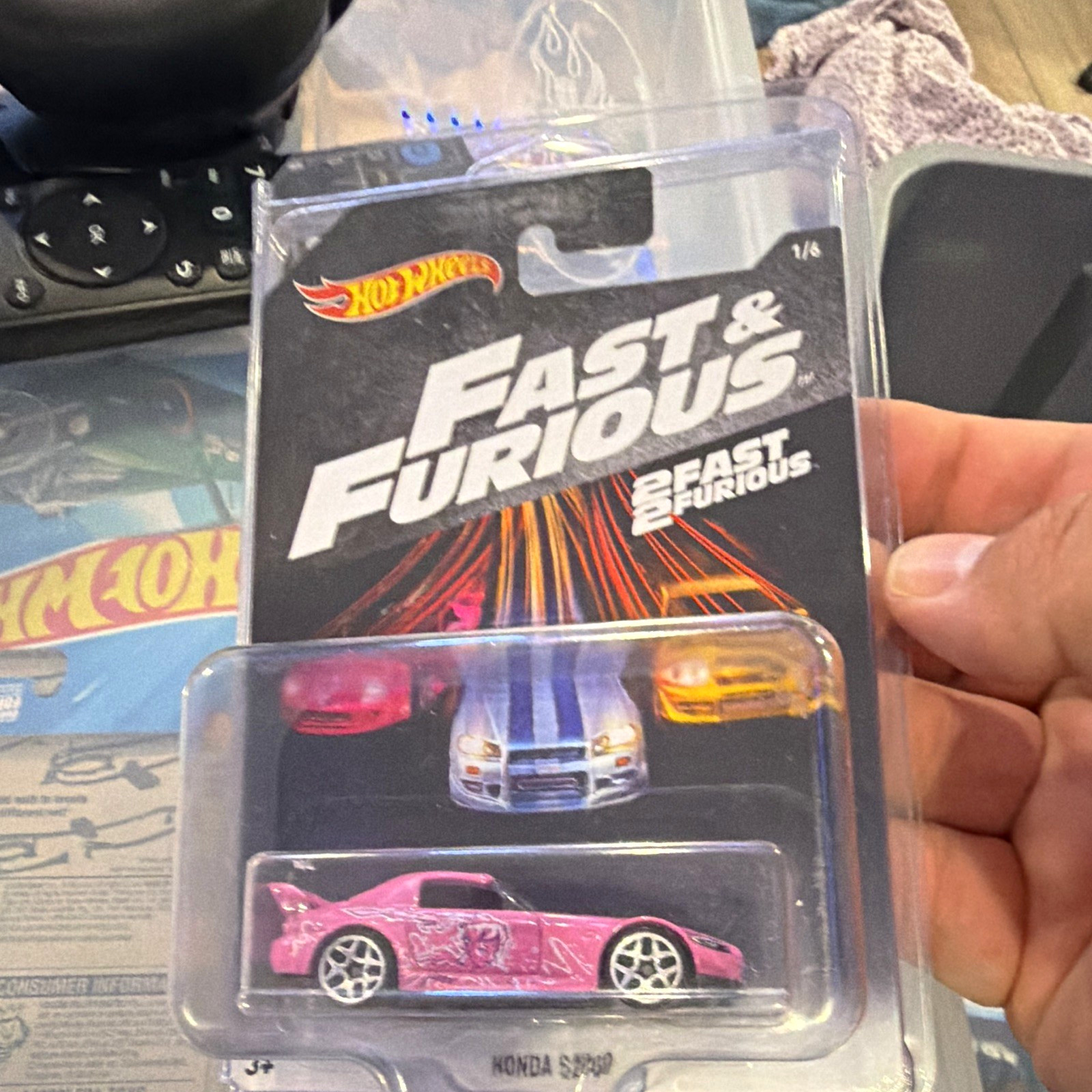 Hot Wheels Fast & Furious 1:64 Honda S2000 Pink Diecast Car Unopened Box