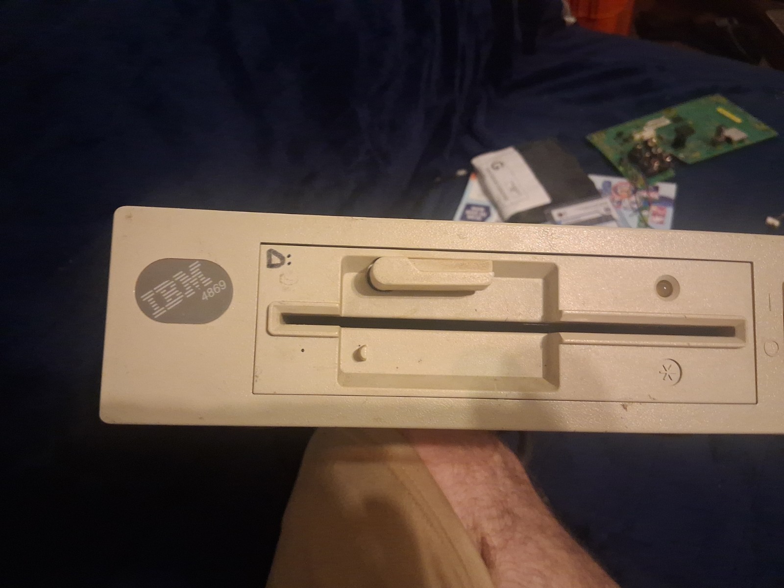 IBM 4869 External Floppy Disk Drive Vintage IBM 4869 External Floppy Disk Drive Vintage