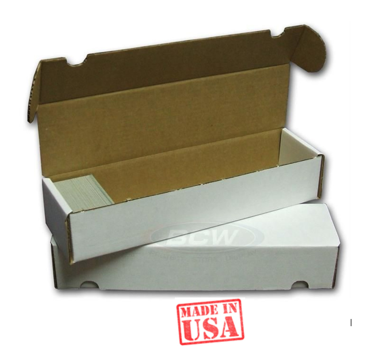 BCW Cardboard Storage Box Sports/Pokemon/Trading Card 100 200 300 400 800 930