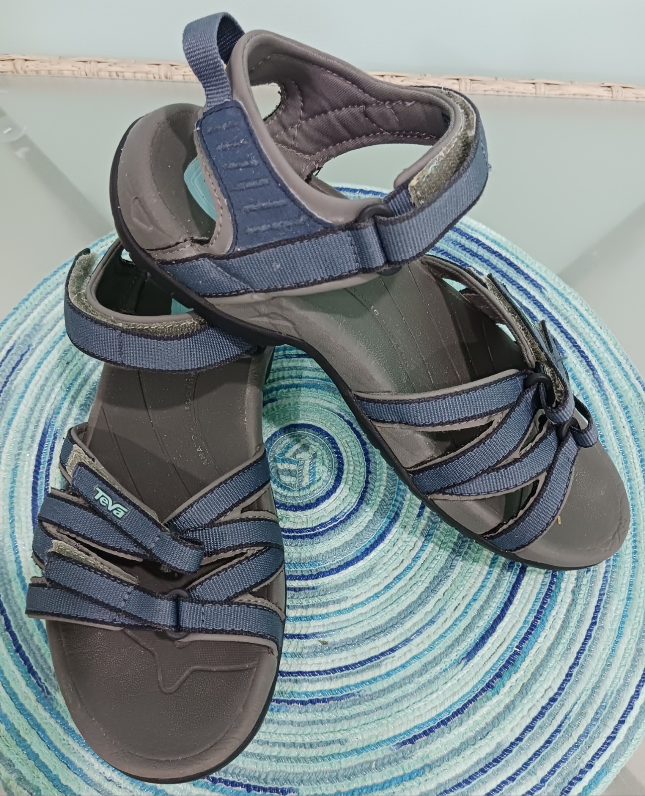 Teva Tirra Adjustable Water Shoe Sandals Strappy Comfort Women\'s Size 9