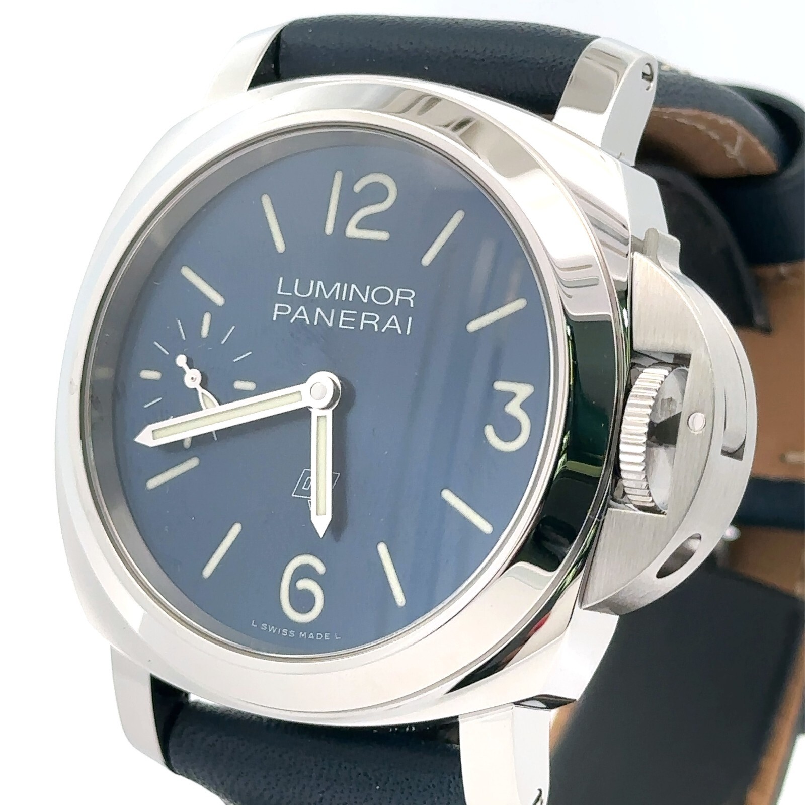 Panerai Pam 1085 Luminor Blu Mare Steel 44mm Men\'s Watch Pam01085 Brand New B/P