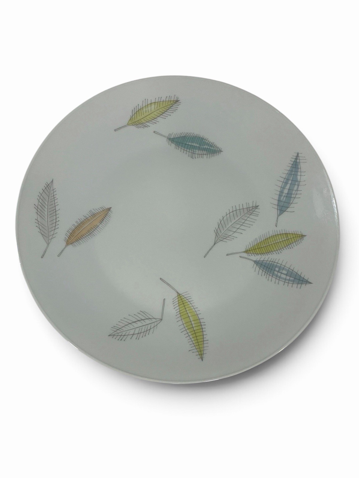 Rosenthal Germany “Bunte Blätter” Form 2000 9¾ Dinner Plate colorful leaves MCM