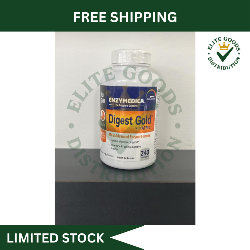 Enzymedica Digest Digestive Gold Advanced Support - 240 Capsules