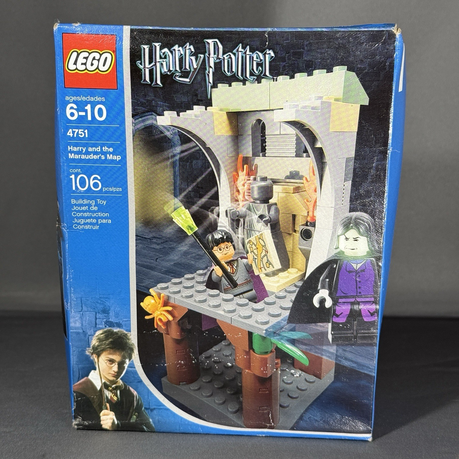 Lego Harry Potter 4751 Harry & The Marauders Map Brand New Damaged Box