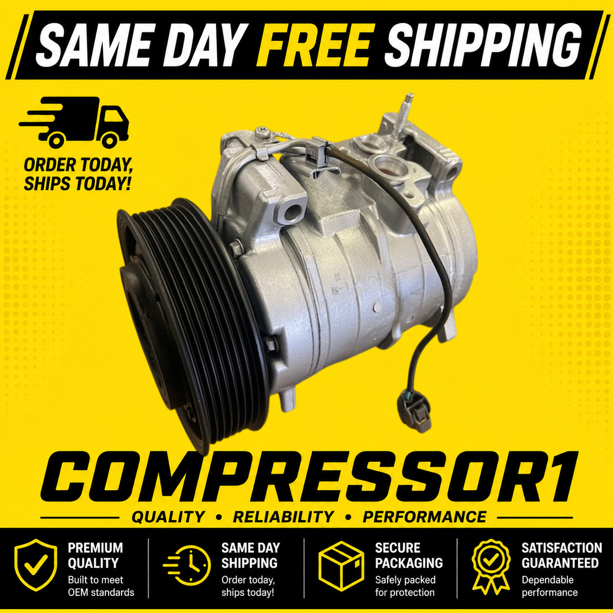 AC Compressor For Honda Accord 2.4L 2003 2004 2005 2006 2007 OEM Denso AC Compressor For Honda Accord 2.4L 2003 2004 2005 2006 2007 OEM Denso