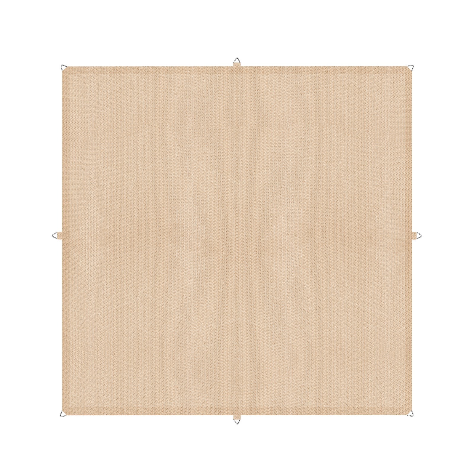 HDPE Sun Shade Canopy Heavy Duty Outdoor Patio Cover D-Rings Custom Size Beige HDPE Sun Shade Canopy Heavy Duty Outdoor Patio Cover D-Rings Custom Size Beige