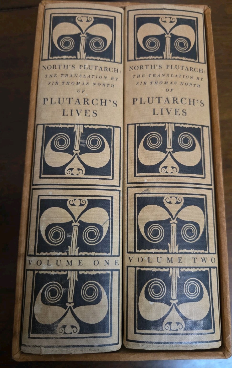 Plutarch's Lives Translated by Sir Thomas North Heritage Press Boxed Set